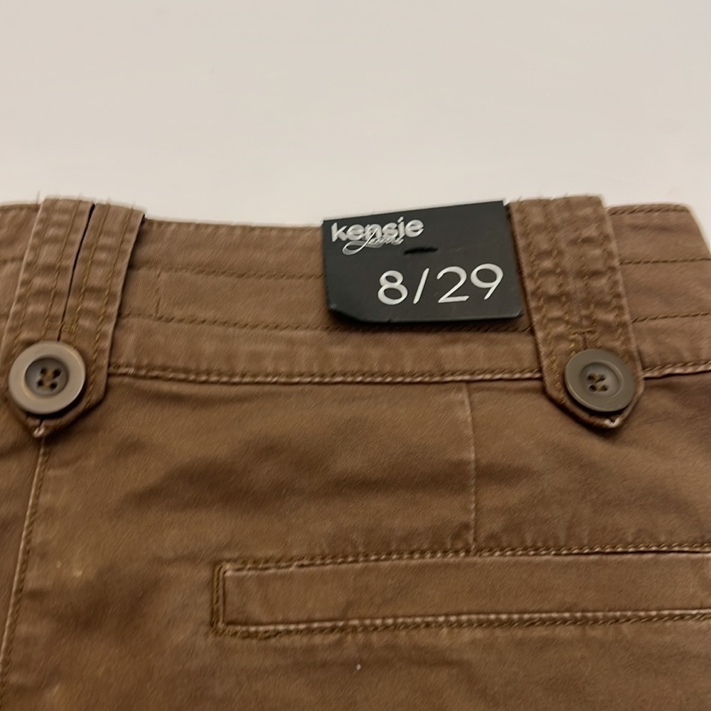 KENSIE Bermuda cuffed shorts NWT size 8 inseam 12” - Picture 5 of 15